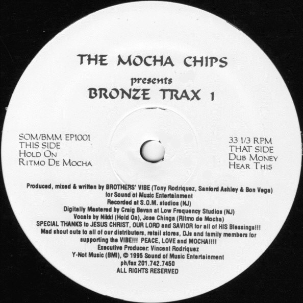 The Mocha Chips - Bronze Trax 1 | Bronze Mocha Music (SOM/BMM EP1001) - main