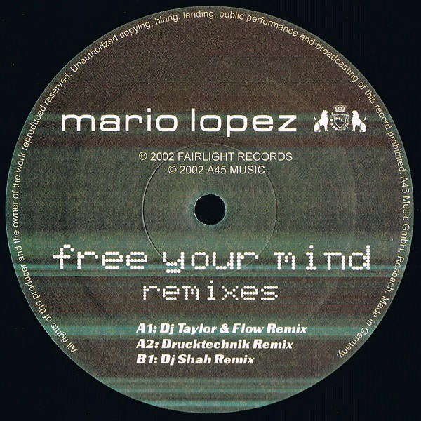 Mario Lopez - Free Your Mind (Remixes) | Fairlight Records (FAIRLIGHT#23) - 3