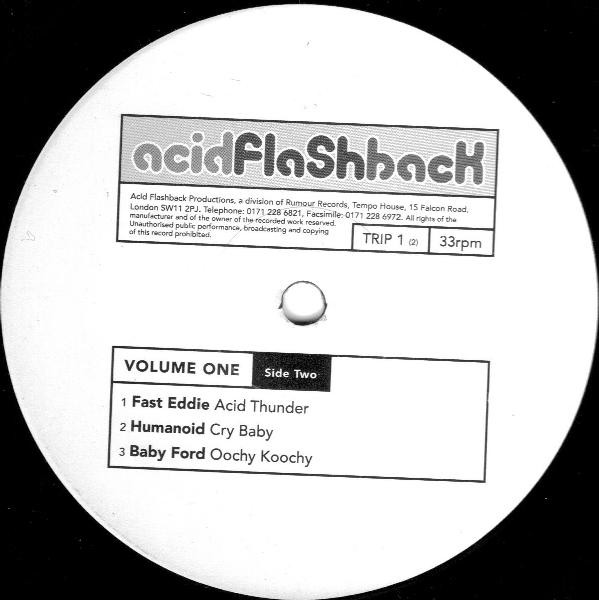 Various - Acid Flashback Volume One | Rumour Records (TRIP 1) - 3