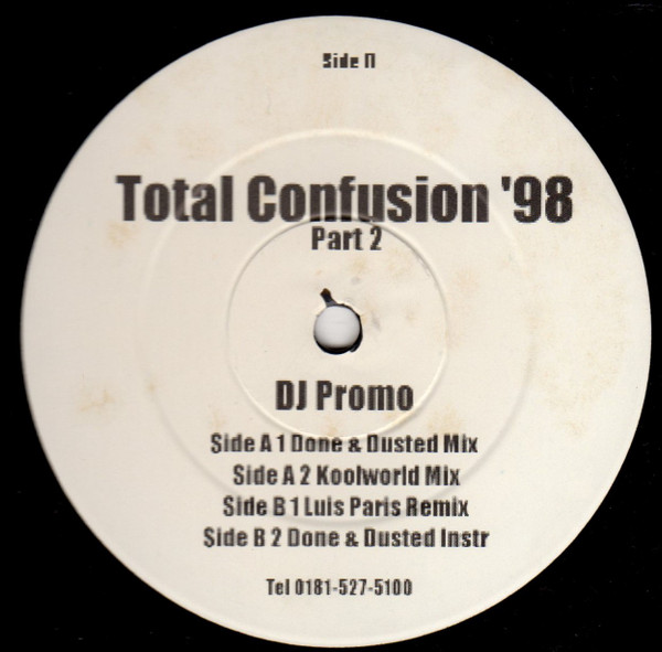A Homeboy, A Hippie & A Funki Dredd - Total Confusion '98 | Thumpin Vinyl (BASH 25) - 2 A Homeboy, A Hippie & A Funki Dredd - Total Confusion '98 | Thumpin Vinyl (BASH 25) - 2
