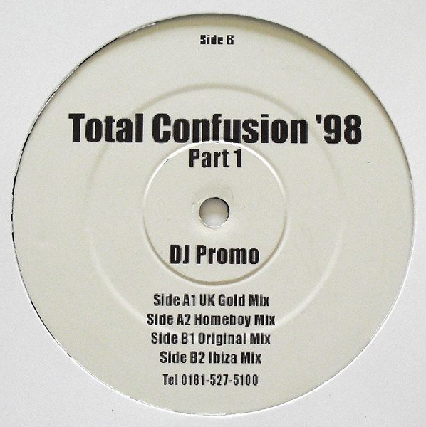 A Homeboy, A Hippie & A Funki Dredd - Total Confusion '98 | Thumpin Vinyl (BASH 25) - main A Homeboy, A Hippie & A Funki Dredd - Total Confusion '98 | Thumpin Vinyl (BASH 25) - main