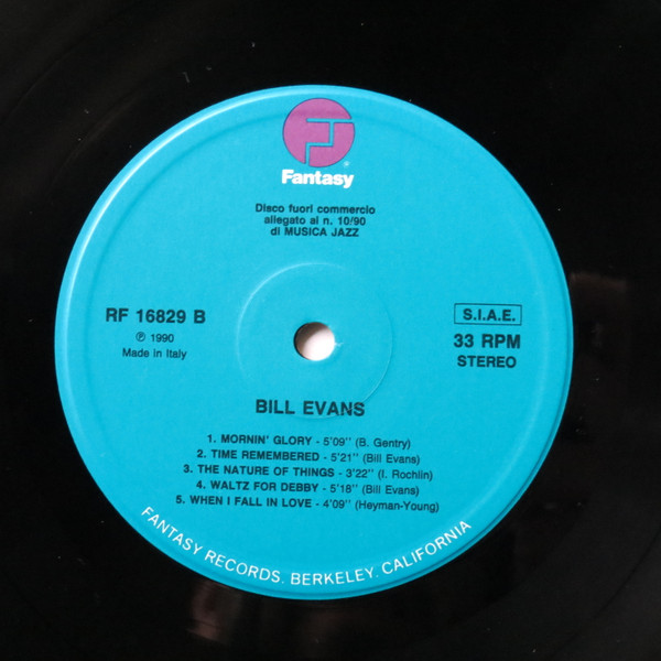 Bill Evans - Bill Evans | Riverside Records (RF 16829) - 4 Bill Evans - Bill Evans | Riverside Records (RF 16829) - 4