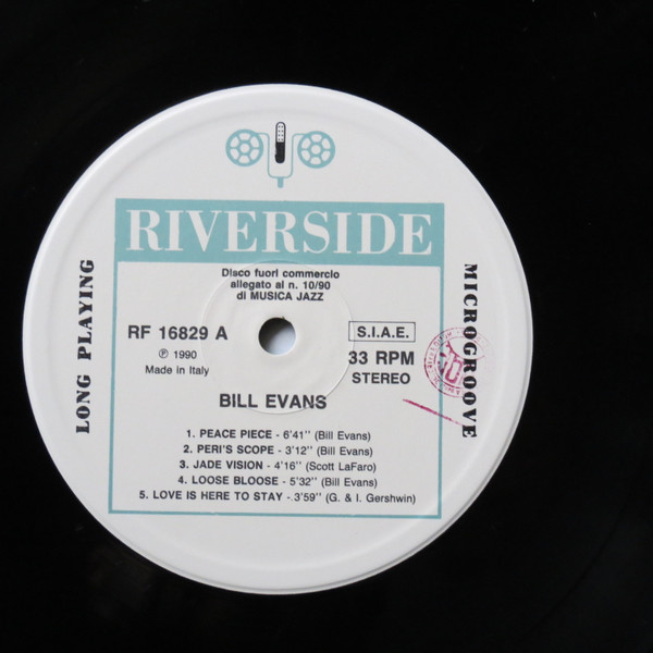 Bill Evans - Bill Evans | Riverside Records (RF 16829) - 3 Bill Evans - Bill Evans | Riverside Records (RF 16829) - 3