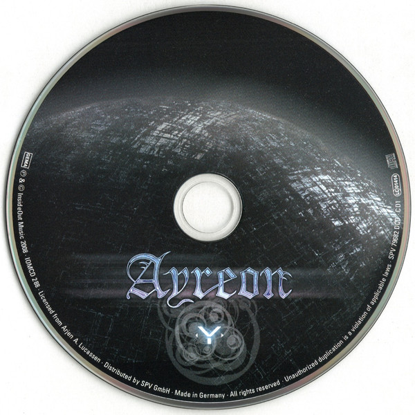 Ayreon - 01011001 | Inside Out Music (IOMCD 288) - 3 Ayreon - 01011001 | Inside Out Music (IOMCD 288) - 3