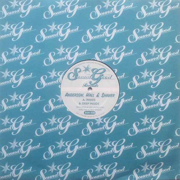 Anderson, Hall & Shaver - Inside | Sounds Good Records (SGR 020) - 3