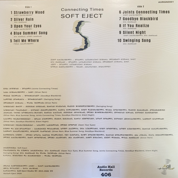Soft Eject - Connecting Times | AudioHall Records (AHRGN0001)