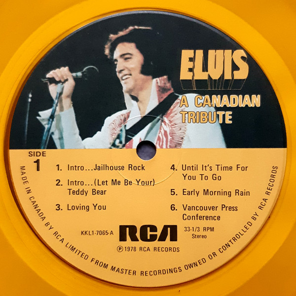 Elvis Presley - A Canadian Tribute [Vinyl] | RCA (KKL1-7065) - 3