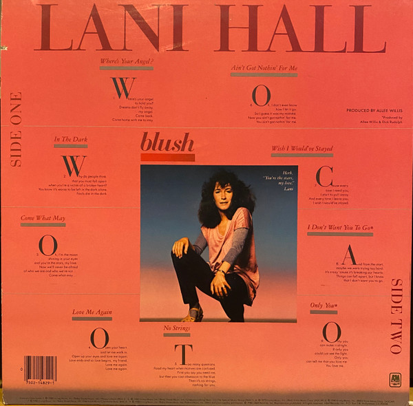 Lani Hall - Blush | A&M Records (SP-4829)