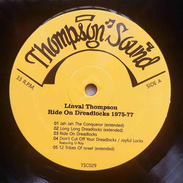 Linval Thompson - Ride On Dreadlocks 1975-77 | Thompson Sound Cantabria (TSC029) - 3