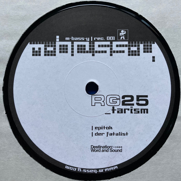 RG25 - Tarism | M-bass-y (m-bass-y | rec. 001) - 2