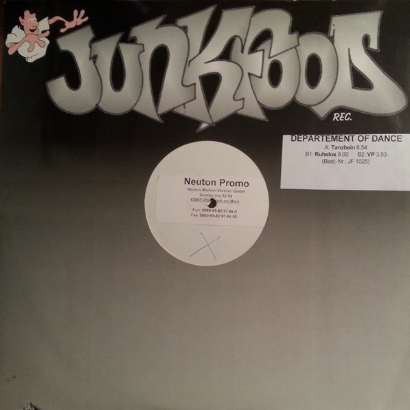 Department Of Dance - Tanzbein | Junkfood Records (JF 1025)