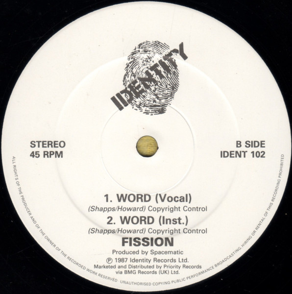 Fission - Young Guns / Word | Identity Records (IDENT 102) - 4