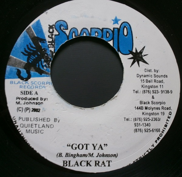 Black Rat / Mega Sample - "Got Ya" / Mockery | Black Scorpio (none) - 4