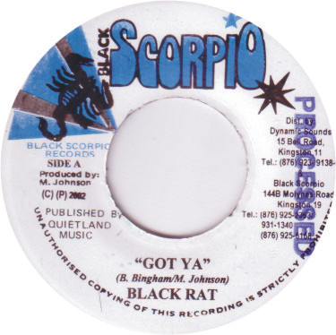 Black Rat / Mega Sample - "Got Ya" / Mockery | Black Scorpio (none)