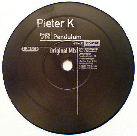 Pieter K - Pendulum | Higher Education (0-44899) - 2