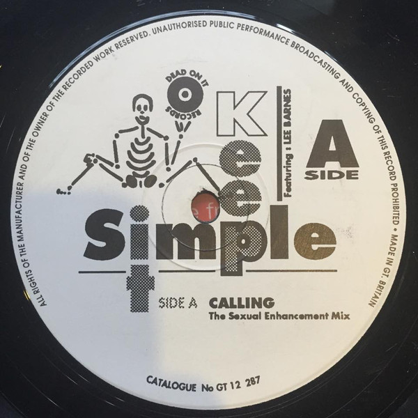 Keep It Simple - Calling | Dead On It Records (GT12287)