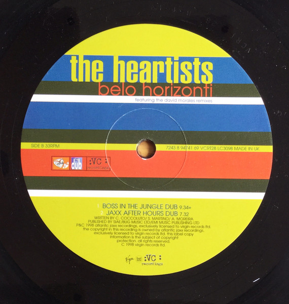 The Heartists - Belo Horizonti | VC Recordings (VCRT 28) - 4
