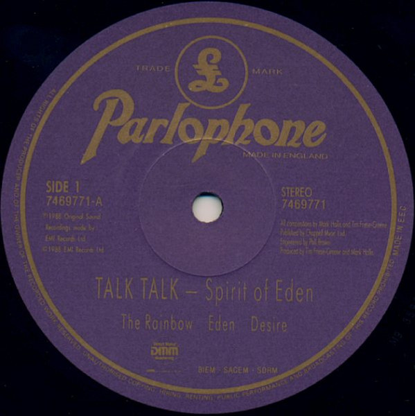 Talk Talk - Spirit Of Eden | Parlophone (064 7 46977 1) - 3