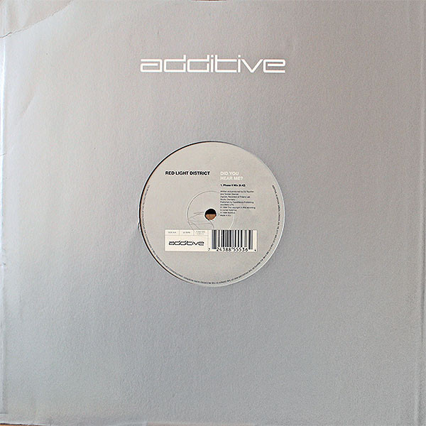Red Light District - Did You Hear Me? | Additive (12AD 025)