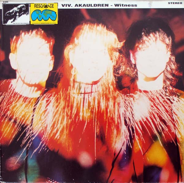 Viv Akauldren - Witness | Resonance (RESONANCE 33-8818)