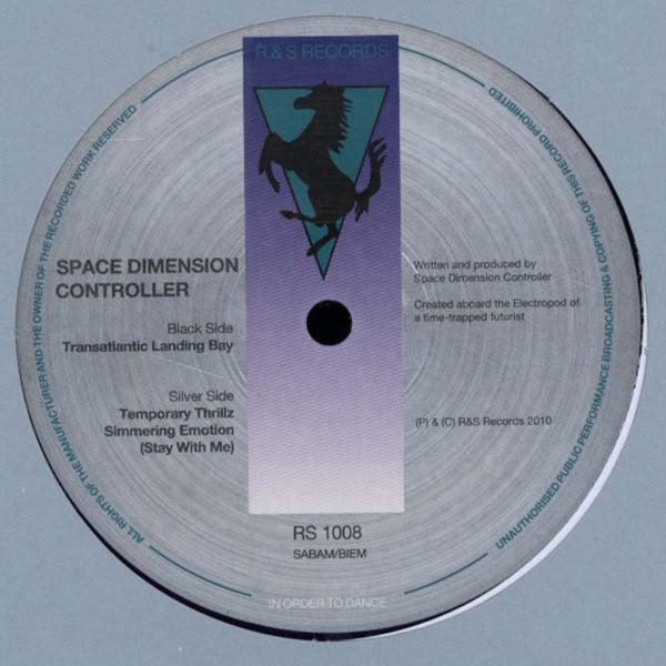Space Dimension Controller - Temporary Thrillz | R & S Records (RS 1008) - main