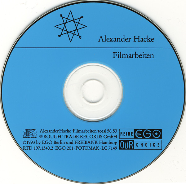 Alexander Hacke - Filmarbeiten | Our Choice (RTD 197.1340.2 42) - 3