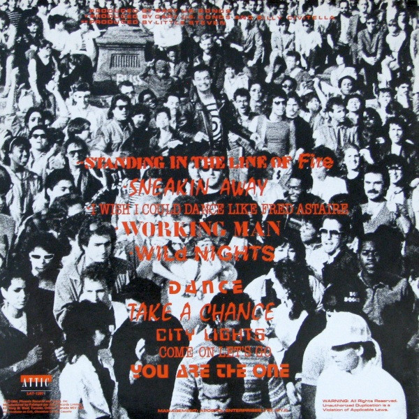 Gary U.S. Bonds And The American Men - Standing In The Line Of Fire | Attic (LAT 1207) - 2