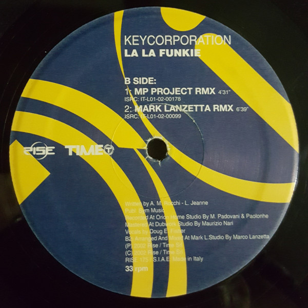 Keycorporation - La La Funkie | Rise (RISE 175) - 4 Keycorporation - La La Funkie | Rise (RISE 175) - 4