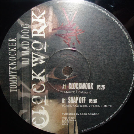 Tommyknocker vs. DJ Mad Dog - Clockwork | Traxtorm Records Sinful Edition (TRSE10) - 2