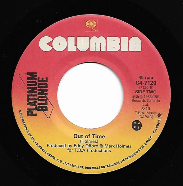 Platinum Blonde - Situation Critical | Columbia (C4-7120) - 4