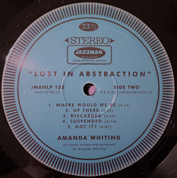 Amanda Whiting - Lost In Abstraction | Jazzman (JMANLP132) - 4 Amanda Whiting - Lost In Abstraction | Jazzman (JMANLP132) - 4