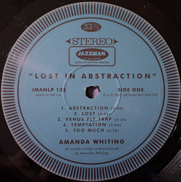 Amanda Whiting - Lost In Abstraction | Jazzman (JMANLP132) - 3 Amanda Whiting - Lost In Abstraction | Jazzman (JMANLP132) - 3
