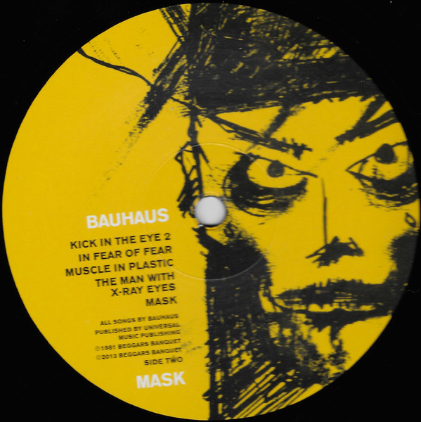 Bauhaus - Mask | Beggars Banquet (BBQLP 2061) - 2 Bauhaus - Mask | Beggars Banquet (BBQLP 2061) - 2