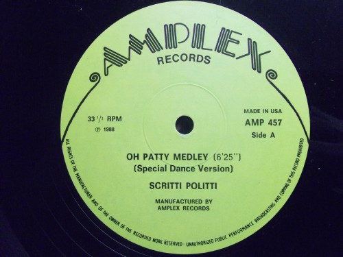 Scritti Politti / Diana Ross - Michael Jackson - Oh Patty Medley (Special Dance Version) / Ease On Down The Road | Amplex Records (AMP 457)
