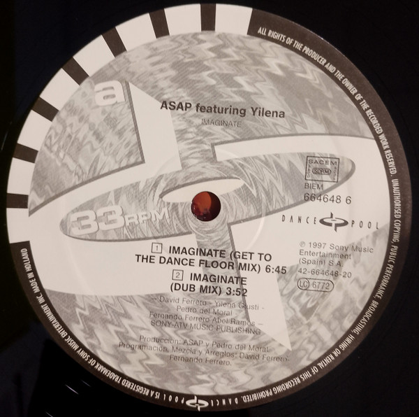 ASAP Featuring Yilena Giusti - Imagínate | Dance Pool (DAN 664648 6) - 3