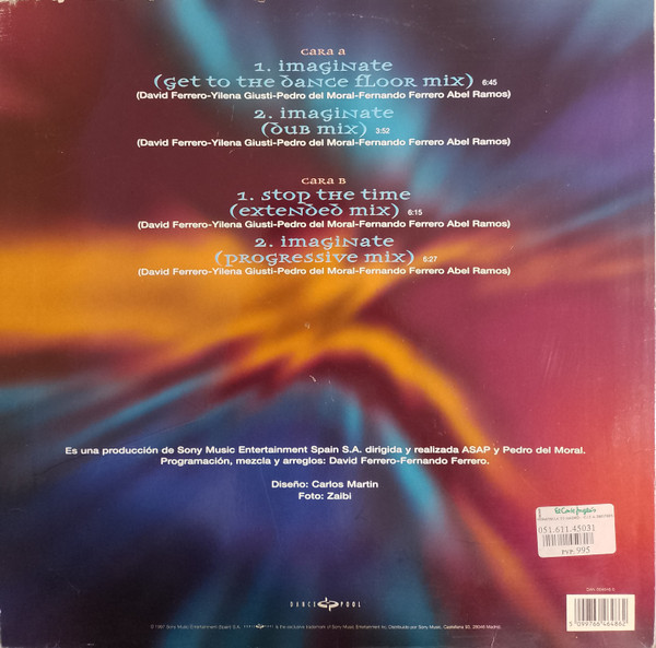 ASAP Featuring Yilena Giusti - Imagínate | Dance Pool (DAN 664648 6) - 2