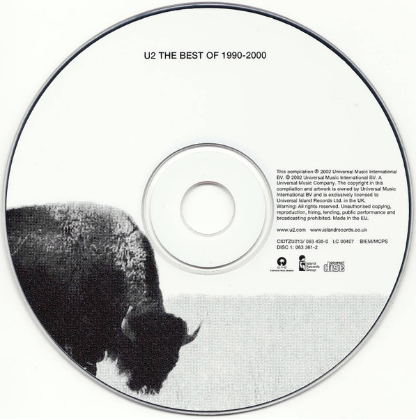 U2 - The Best Of 1990-2000 & B-Sides | Island Records (063 435-0) - 3