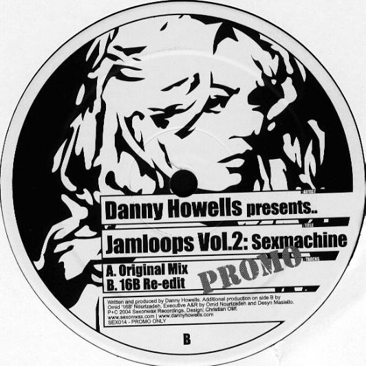 Danny Howells - Jamloops Vol.2: Sexmachine | Sex On Wax (SEX014) - main