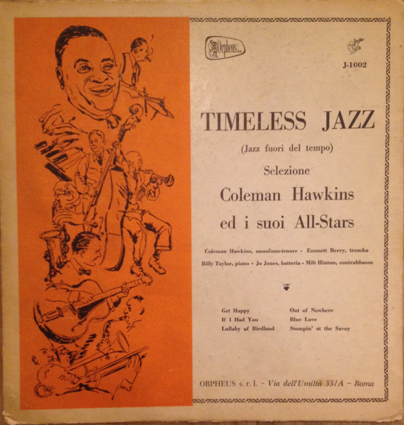 Coleman Hawkins All Star Band - Timeless Jazz | Guilde Du Jazz (J-1002) - main Coleman Hawkins All Star Band - Timeless Jazz | Guilde Du Jazz (J-1002) - main