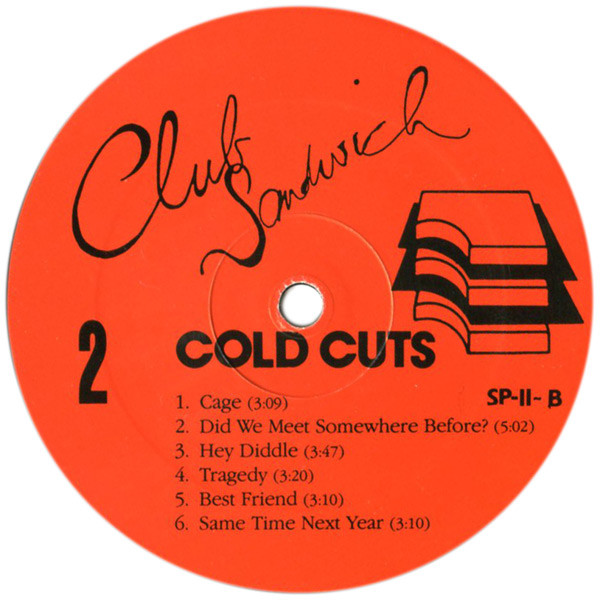 Paul McCartney - Cold Cuts | Club Sandwich (SP-II) - 4 Paul McCartney - Cold Cuts | Club Sandwich (SP-II) - 4