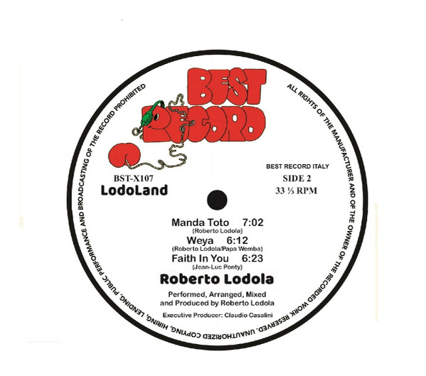 Roberto Lodola - Lodoland | Best Record (BST-X107) - 4 Roberto Lodola - Lodoland | Best Record (BST-X107) - 4