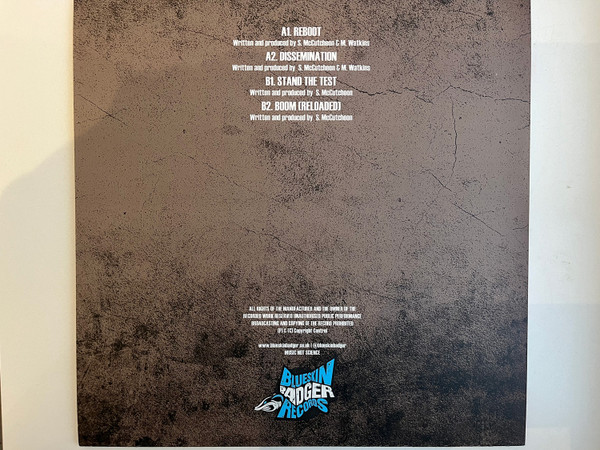 DJ Syko & DJ Mik-Sir - Reboot EP | Blueskinbadger Records (BSBR019) - main DJ Syko & DJ Mik-Sir - Reboot EP | Blueskinbadger Records (BSBR019) - main