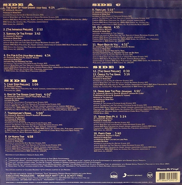 Mobb Deep - The Infamous | Music On Vinyl (MOVLP1463) - 2