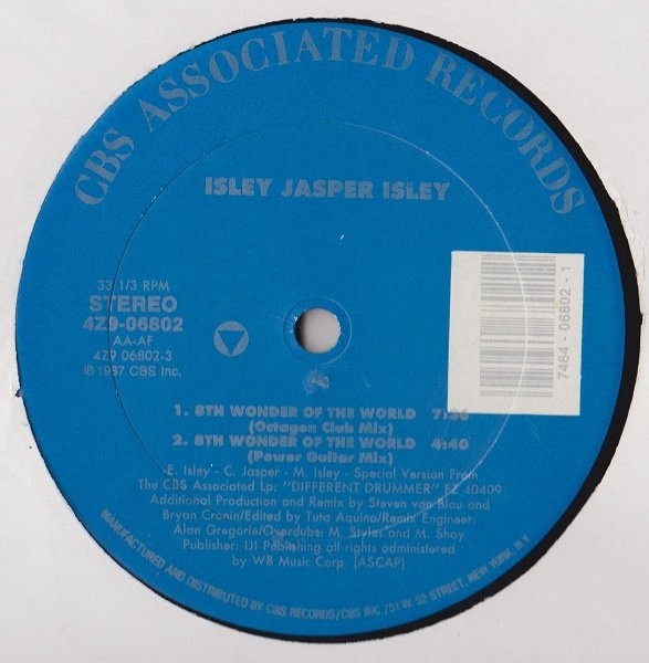 Isley Jasper Isley - 8th Wonder Of The World | CBS Associated Records (4Z9-06802)