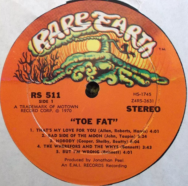 Toe Fat - Toe Fat | Rare Earth (RS511) - 3