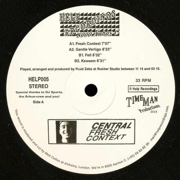 Central - Fresh Context | Help Recordings (HELP005) - main Central - Fresh Context | Help Recordings (HELP005) - main