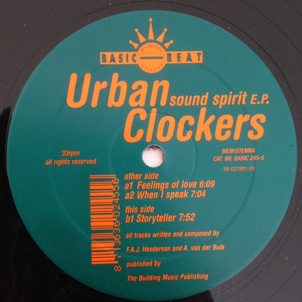 Urban Clockers - Sound Spirit E.P. | Basic Beat Recordings (BASIC 245-5) - main