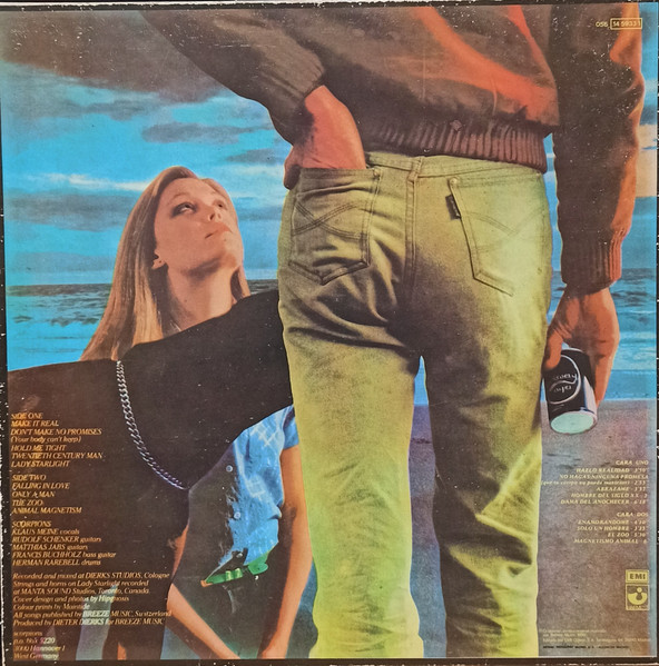 Scorpions - Animal Magnetism = Magnetismo Animal | Harvest (056 14 5933 1) - 2 Scorpions - Animal Magnetism = Magnetismo Animal | Harvest (056 14 5933 1) - 2