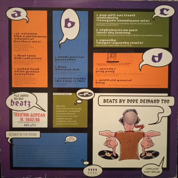 Various - Beats By Dope Demand Too | Kickin Records (KICK LP33) - 2