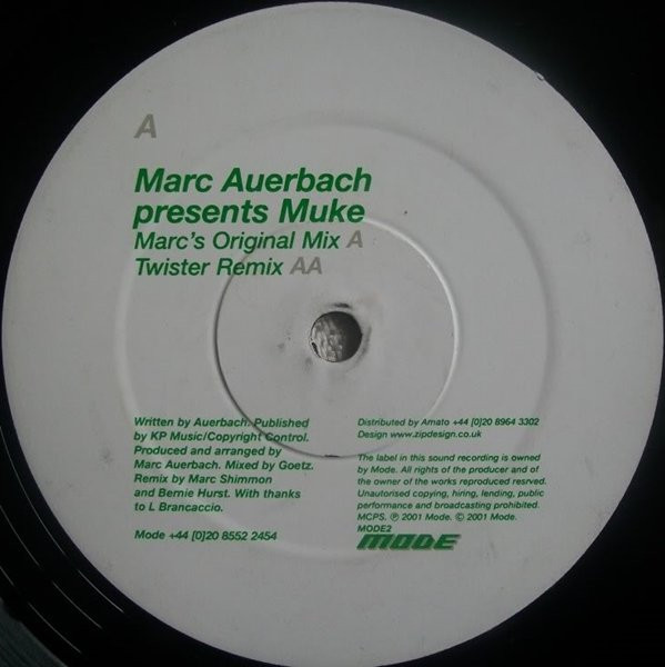 Marc Auerbach - Muke | Mode (MODE2)